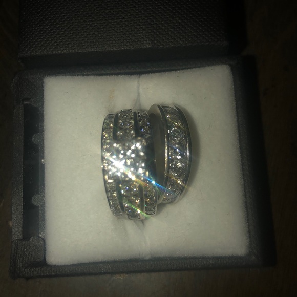 Kay Jewelers Jewelry 4k White Gold Custom Wedding Set Poshmark